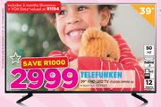 Telefunken 39" FHD LED TV TLEDD-39FHD A