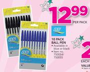 NS 10 pack Ball Pen-Per Pack