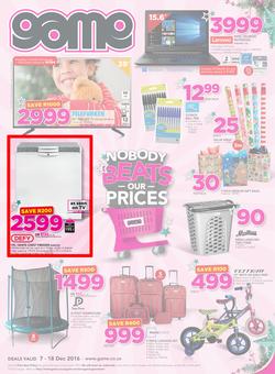Game : Nobody Beats Our Prices (7 Dec - 18 Dec 2016), page 1