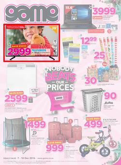 Game : Nobody Beats Our Prices (7 Dec - 18 Dec 2016), page 1