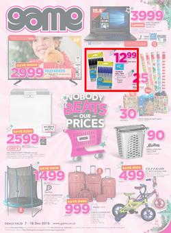 Game : Nobody Beats Our Prices (7 Dec - 18 Dec 2016), page 1
