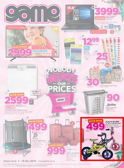 Game : Nobody Beats Our Prices (7 Dec - 18 Dec 2016), page 1
