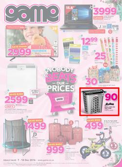 Game : Nobody Beats Our Prices (7 Dec - 18 Dec 2016), page 1