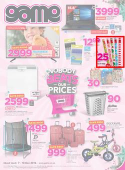 Game : Nobody Beats Our Prices (7 Dec - 18 Dec 2016), page 1