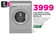 Defy 6kg Front Load Washing Machine Metallic