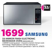 Samsung 32Ltr Mirror Finish Electronic Microwave Oven ME0113M1 XF