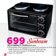 Sunbeam 20Ltr Compact Oven SCO 200