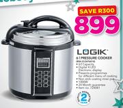 Logik 6Ltr Pressure Cooker RSH 012476018