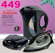 Sunbeam 3 Piece Black Starter Pack