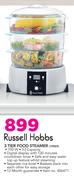 Russell Hobbs 3 Tier Food Steamer 10969