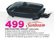 Sunbeam Pro Electric Skillet SPES-3038