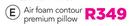 Memre Air Foam Contour Premium Pillow