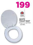 Always Home White Toilet Seat