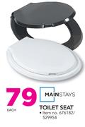 0Mainstays Toilet Seat-Each