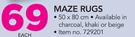 Waltex Maze Rugs-Each