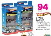 Hot Wheels 3 Pack Car Set-Per Set