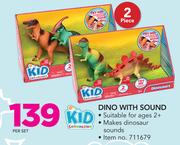 Kid Connection 2 Piece Dino With Sound