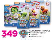 Paw Patrol Action Pup+ Badge-Each