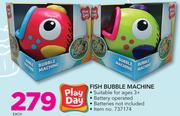 Play Day Fish Bubble Machine-Each