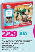 Kid Connection Galactic Invasion, Military Base Or Downtown Emergency-Each