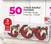 3 Pack Bauble Pudding-Per Pack