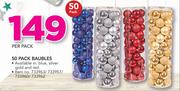 50 Pack Baubles-Per Pack