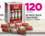 20 Pack Bulk Crackers-Per Pack