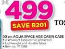 Tosca 50cm Aqua Space Age Cabin Case