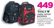 Tosca Large Laptop Backpack-Each