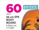 Intex 46cm EPS Body Board-Each