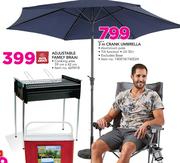 Out And About 3m Crank Umbrella