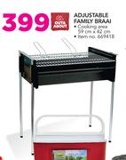 Out And About Adjustable Family Braai