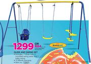 Bounce King Glide And Swing Set