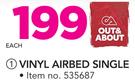 Out&About Vinyl Single Airbed