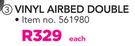 Out&About Vinyl Double Airbed
