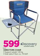 Discovery Adventures Directors Chair-Each