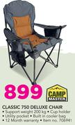 Camp Master Classic 750 Deluxe Chair