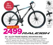 Raleigh 29" Alloy Frame Marvel Mountain Bike