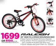 Raleigh 20" MXR FS 6 Speed Mountain Bike
