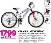 Raleigh MXR 24" 6 Speed Mountain Bike