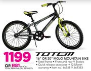 ToTem 16" Or 20" Mojo Mountain Bike