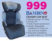 Bambino Cruiser Car Seat