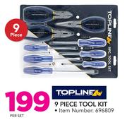 TopLine 9 Piece Tool Kit-Per Set