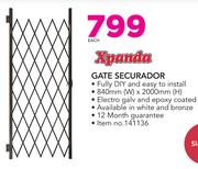 Xpanda Gate Securador