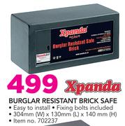 Xpanda Burglar Resistant Brick Safe