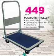 HomeQuip Platform Trolley