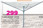 HomeQuip 3 Arm Rotary Dryer