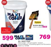 Dulux Maxu Cover 20Ltr Roof Coat