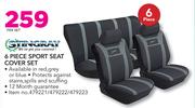 Stingray 6 Piece Sport Seat Cover Set-Per Set