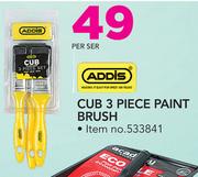 Addis Cub 3 Piece Paint Brush-Per Set